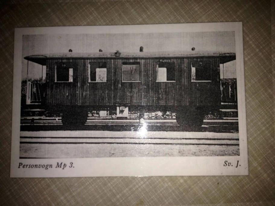 Appartamento Fjordhytten. Rebuild Train Wagon From 1937. Odense Esterno foto