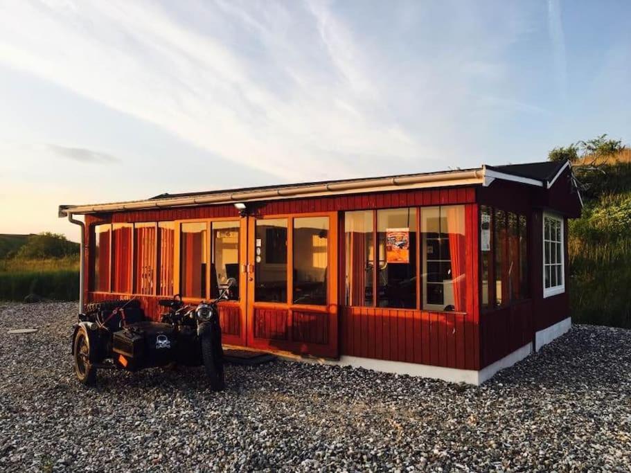 Appartamento Fjordhytten. Rebuild Train Wagon From 1937. Odense Esterno foto